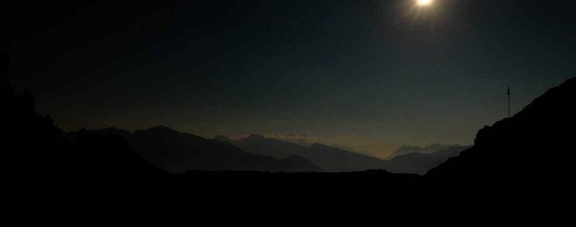 Rifugio Roda di Vael - Notte di luna piena