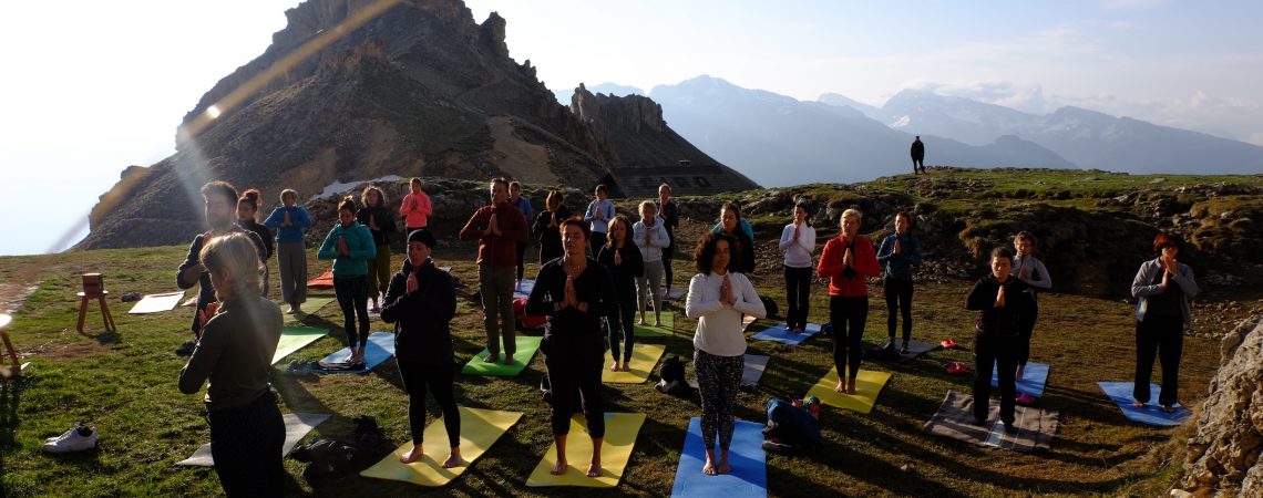 Rifugio Roda di Vael - Lezione Yoga